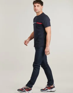 Tommy Hilfiger HILFIGER CHEST INSERT TEE-Homme T-Shirts & Polos|T-Shirts & Polos