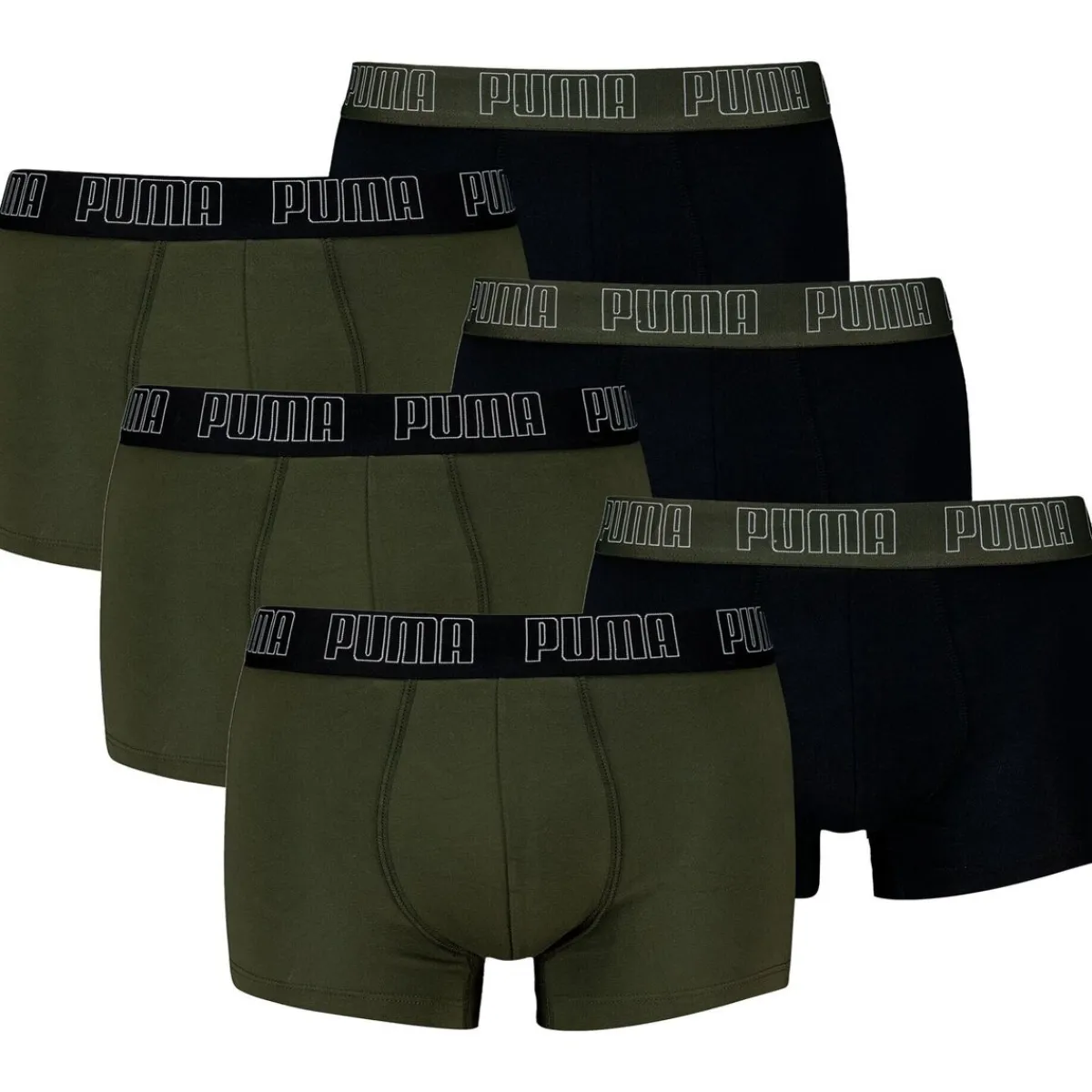 Puma Homme Caleçon Paquet de 6-Homme Caleçons