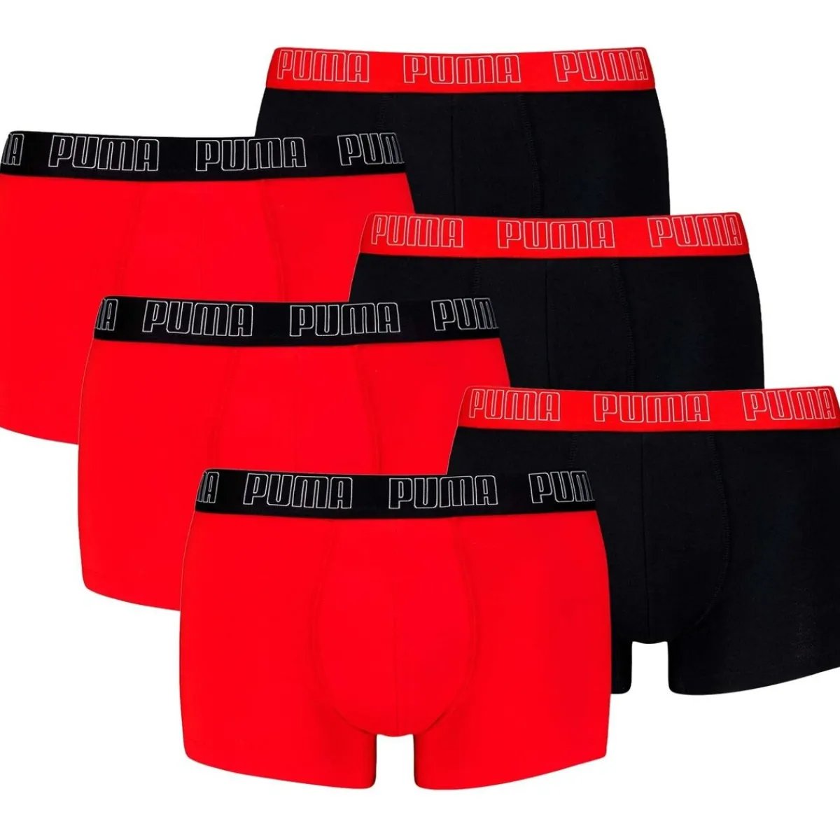 Puma Homme Caleçon Paquet de 6-Homme Caleçons