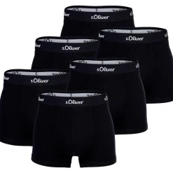 S.Oliver Homme Caleçon Paquet de 6-Homme Caleçons