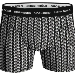Björn Borg Homme Caleçon Paquet de 5 Cotton Stretch Boxer 5P-Homme Caleçons