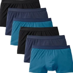 Calida Homme Caleçon Paquet de 6 New Boxer Natural Benefit 3P-Homme Caleçons