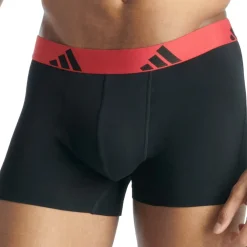 adidas Homme Caleçon Paquet de 5 Trunks 5P Acvtive Flex Cotton-Homme Caleçons