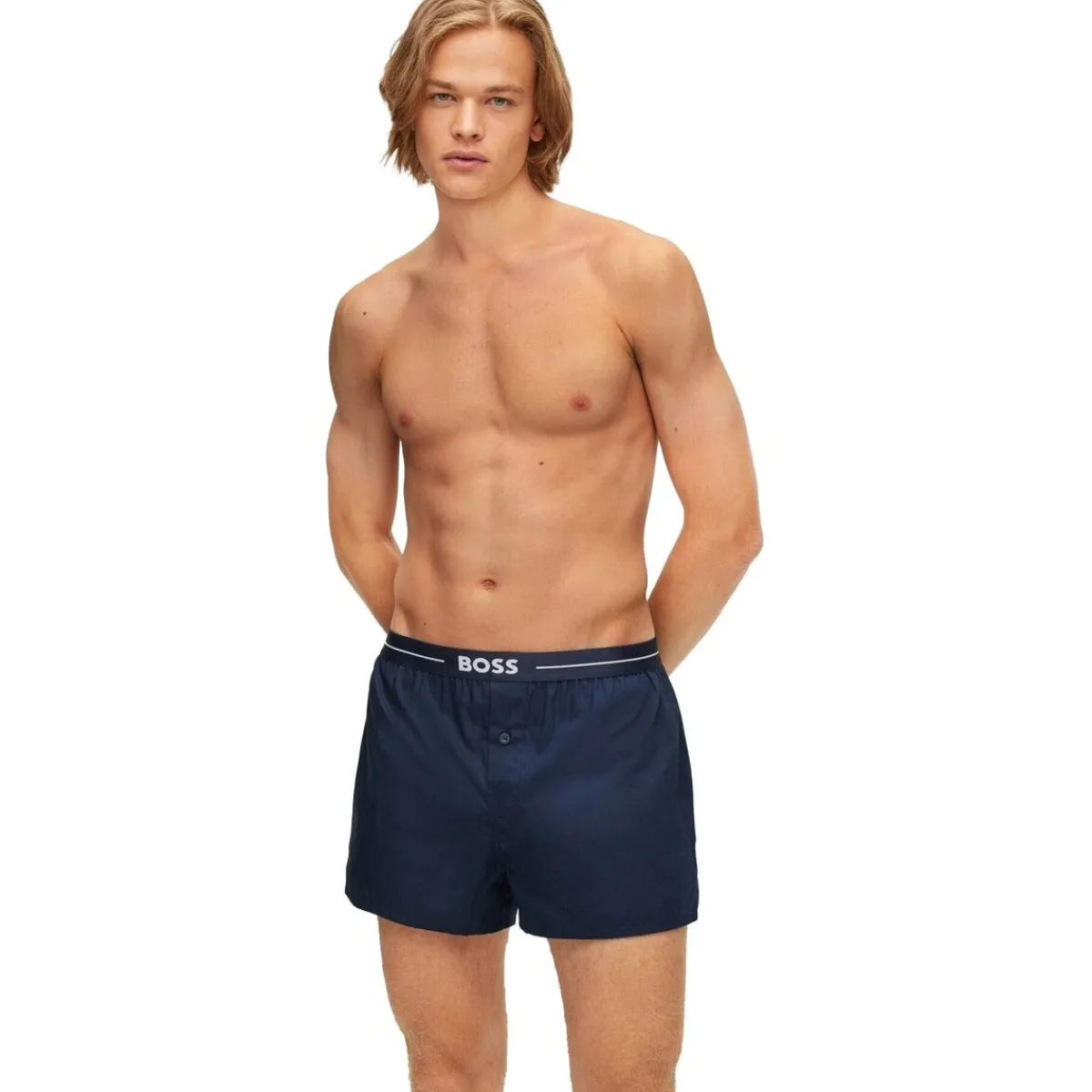 BOSS Homme Caleçons Web Paquet de 2-Homme Caleçons