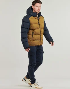 Superdry HOODED COLOR BLOCK-Homme Manteaux