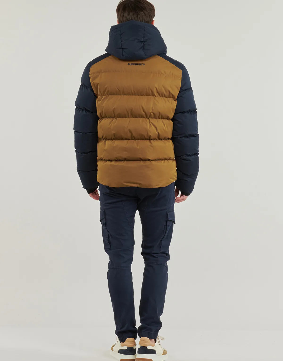 Superdry HOODED COLOR BLOCK-Homme Manteaux