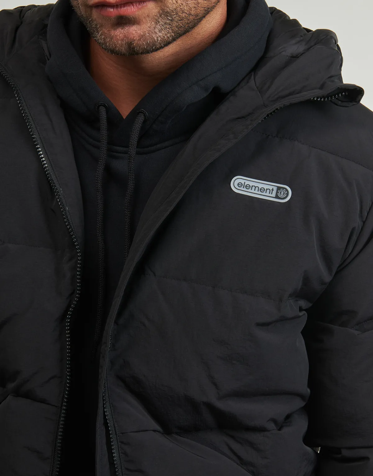 Element HOODED PUFFER-Homme Manteaux