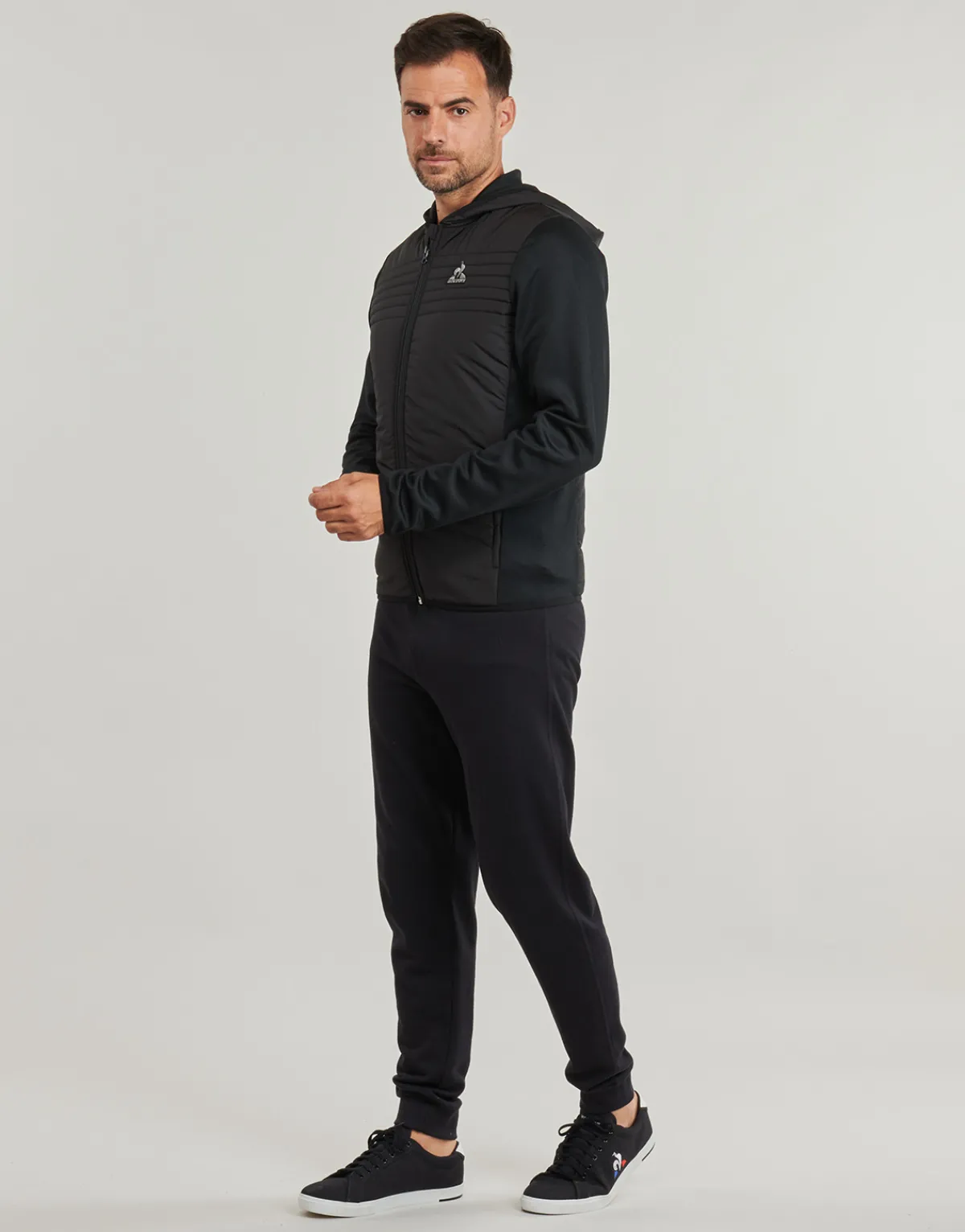 Le Coq Sportif HYBRIDE FZ Hoody N°1 M-Homme Vestes