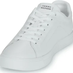 Tommy Hilfiger ICON COURT LTH FLAG ESS-Homme Baskets Mode