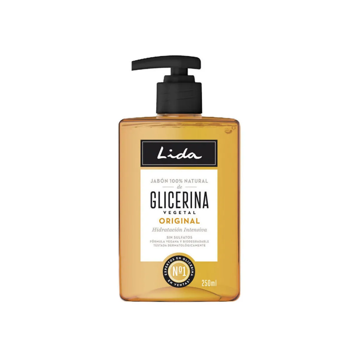 Lida Jabón 100% Natural Manos Glicerina-Homme Soins Corps & Bain