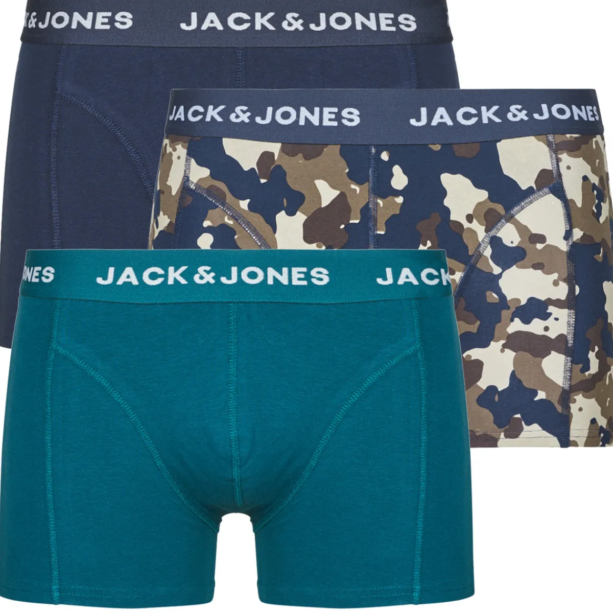 Jack & Jones JACCAMOFLAGE X3-Homme Boxers