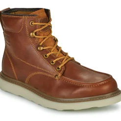 Jack & Jones JFWALDGATE MOC LEATHER BOOT-Homme Bottines / Boots
