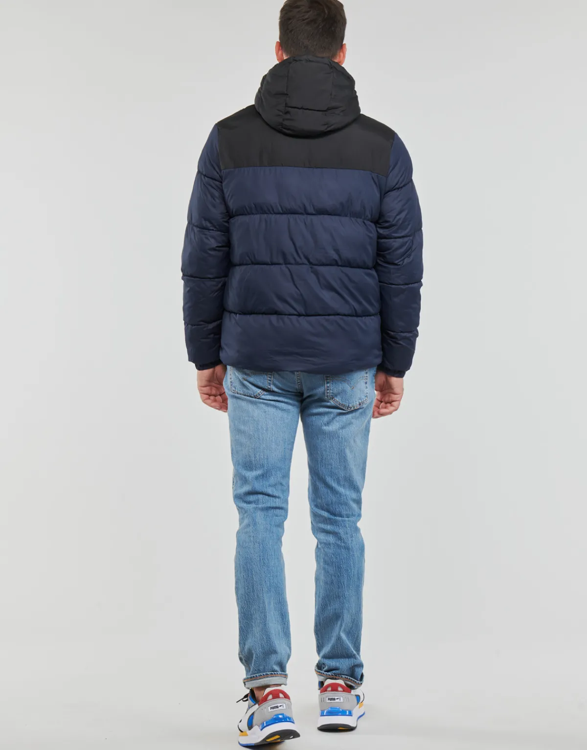 Jack & Jones JJCHILI PUFFER HOOD-Homme Manteaux
