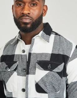 Jack & Jones JJEDARREN BUFFALO OVERSHIRT LS-Homme Chemises