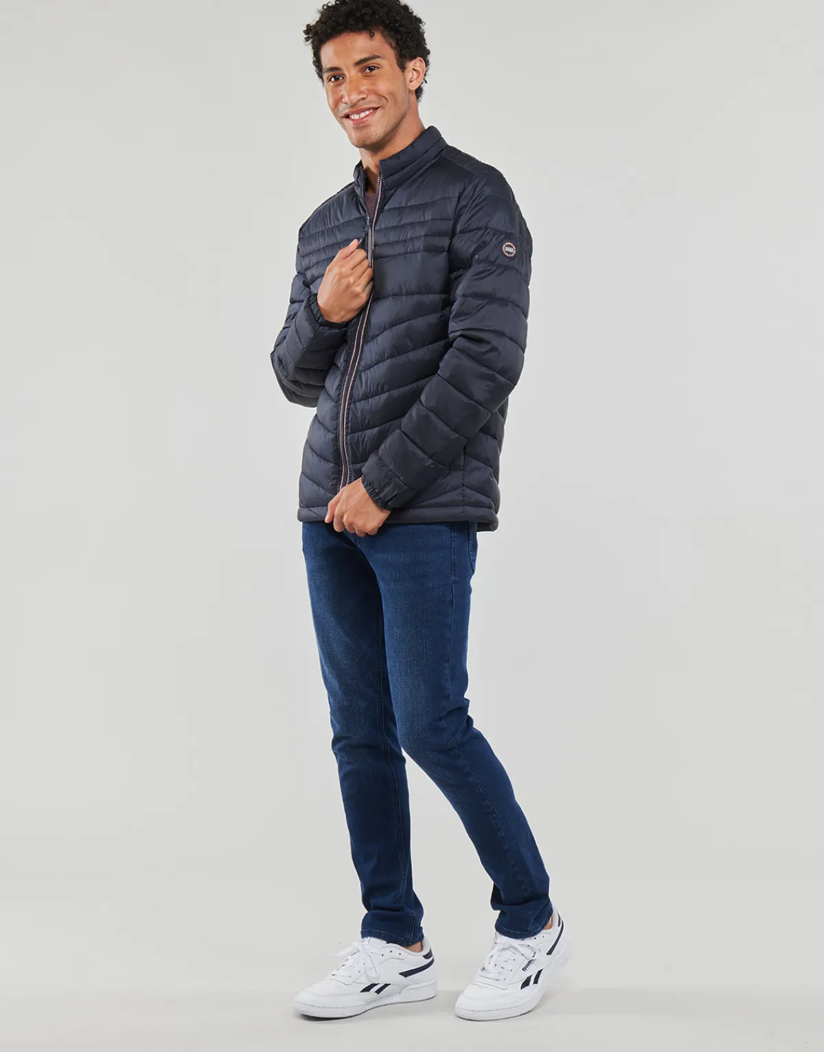 Jack & Jones JJEFLY PUFFER COLLAR-Homme Manteaux