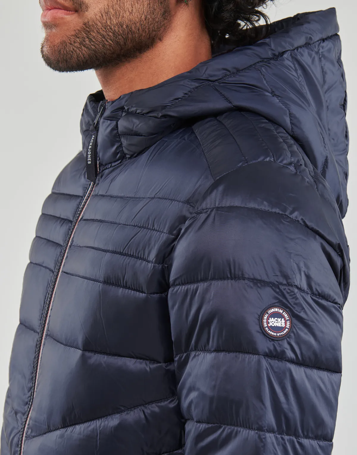 Jack & Jones JJEFLY PUFFER HOOD-Homme Manteaux