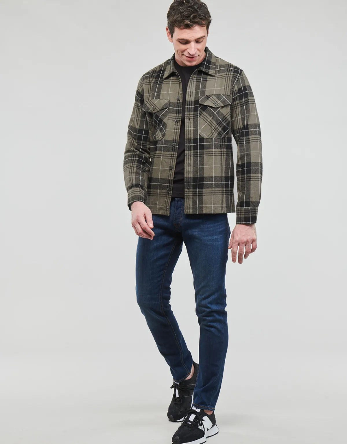 Jack & Jones JJEJAY OVERSHIRT L/S-Homme Chemises