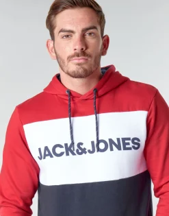 Jack & Jones JJELOGO BLOCKING-Homme Sweats & Polaires