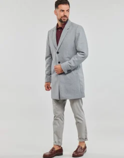 Jack & Jones JJEMORRISON WOOL COAT SN-Homme Manteaux