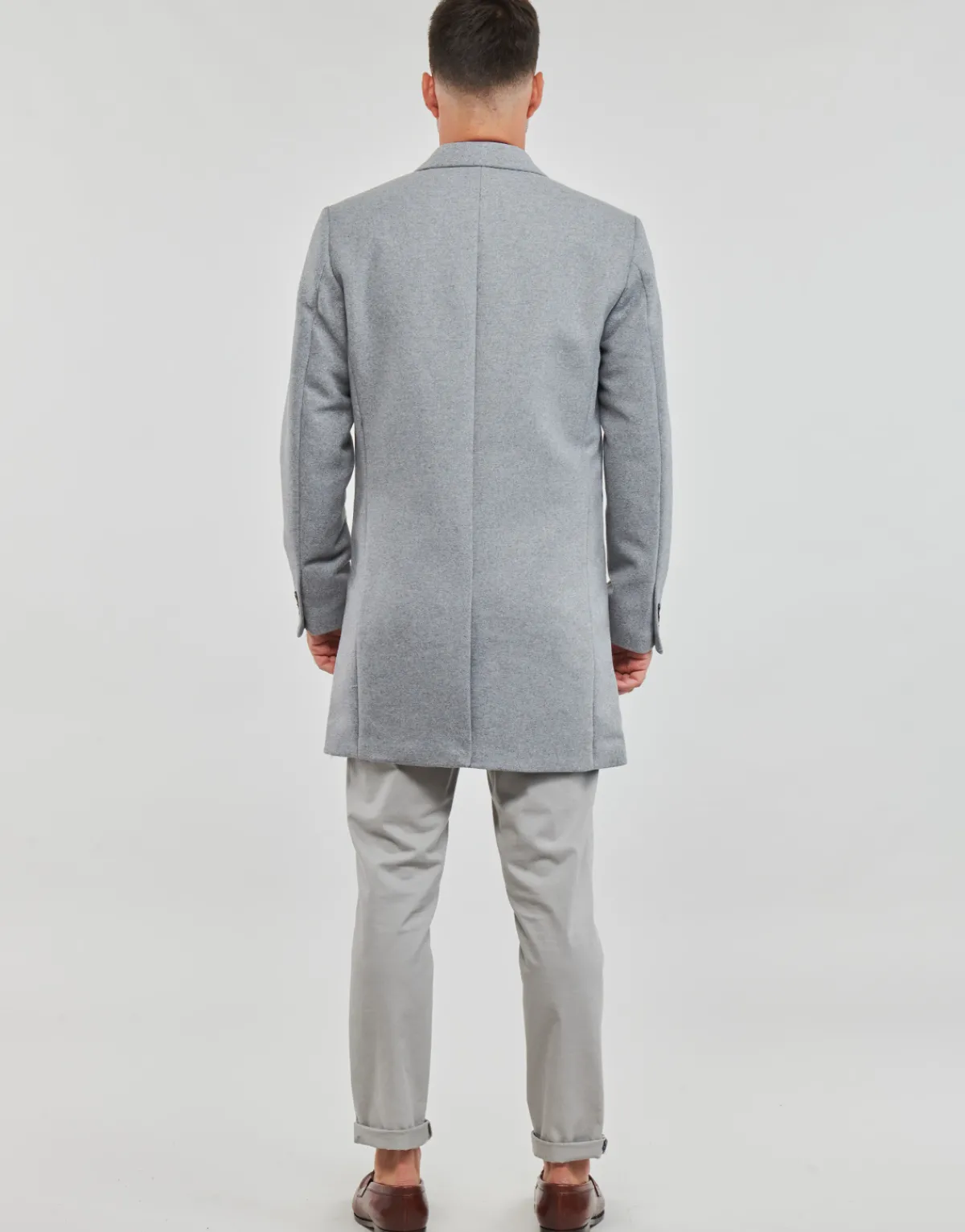 Jack & Jones JJEMORRISON WOOL COAT SN-Homme Manteaux