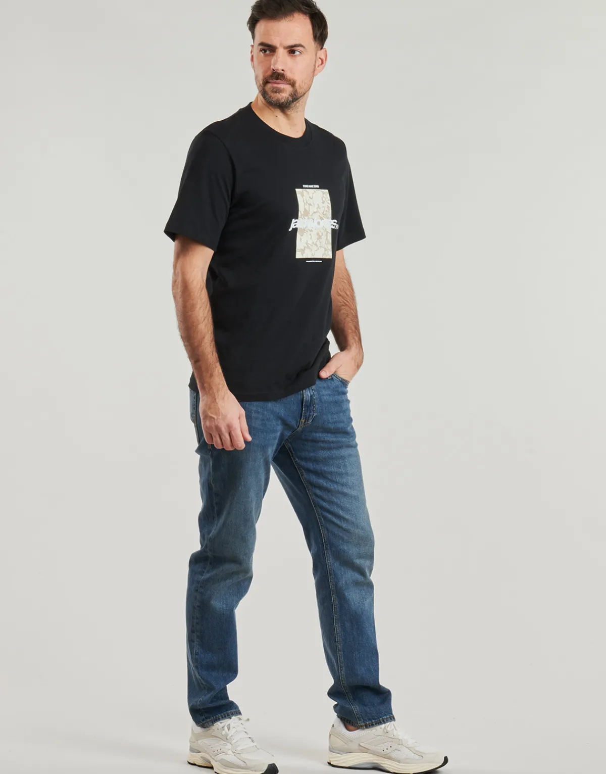 Jack & Jones JJICLARK JJORIGINAL-Homme Jeans
