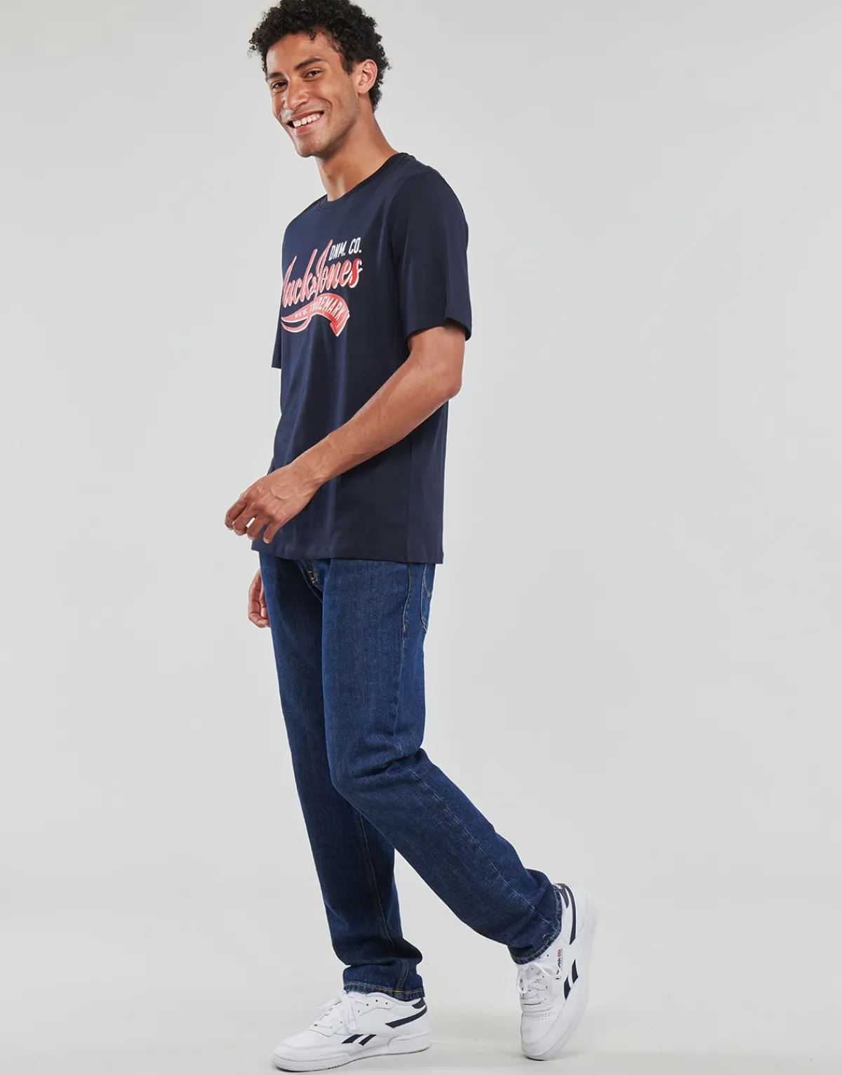 Jack & Jones JJICLARK JJORIGINAL AM 380-Homme Jeans