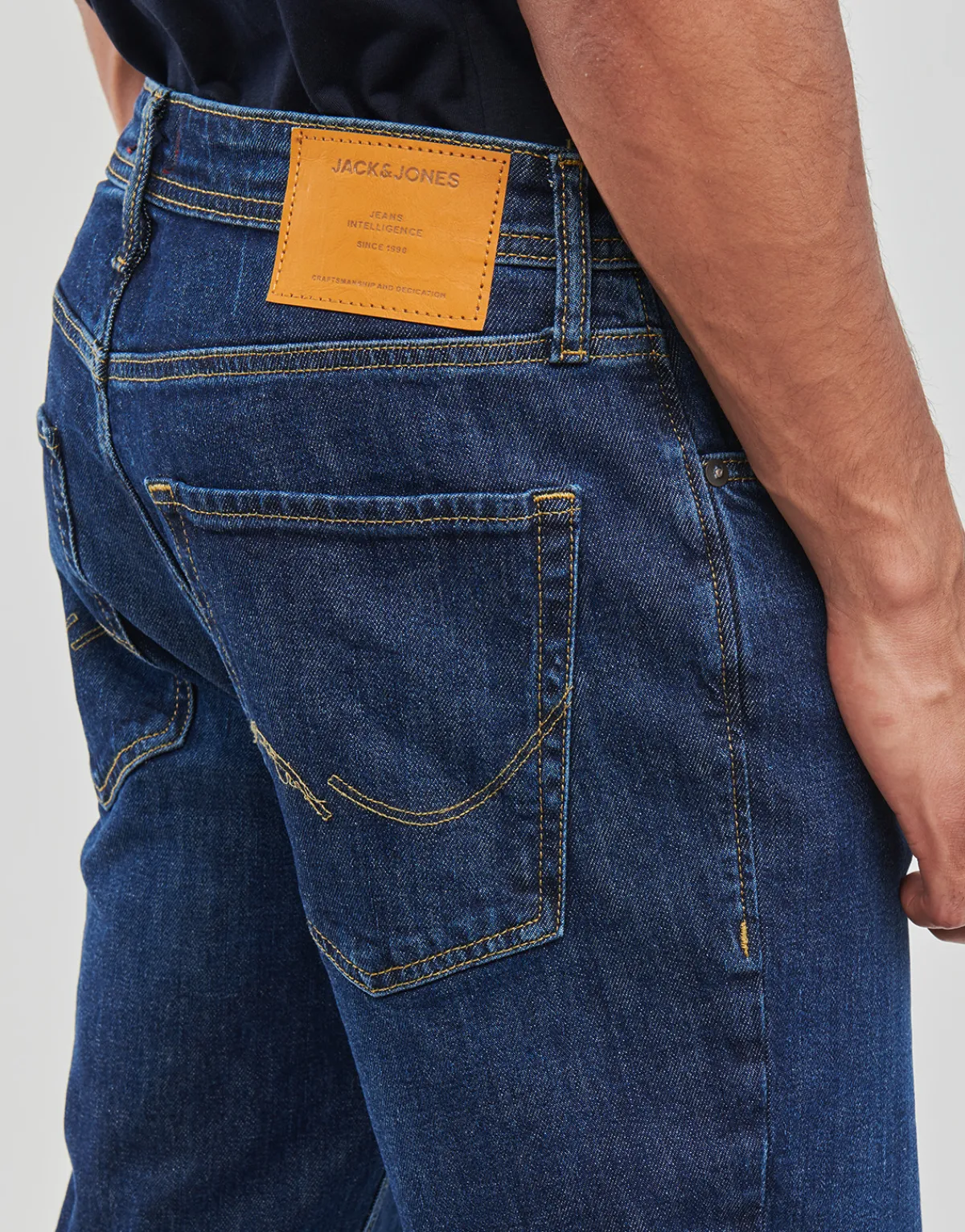 Jack & Jones JJICLARK JJORIGINAL AM 380-Homme Jeans