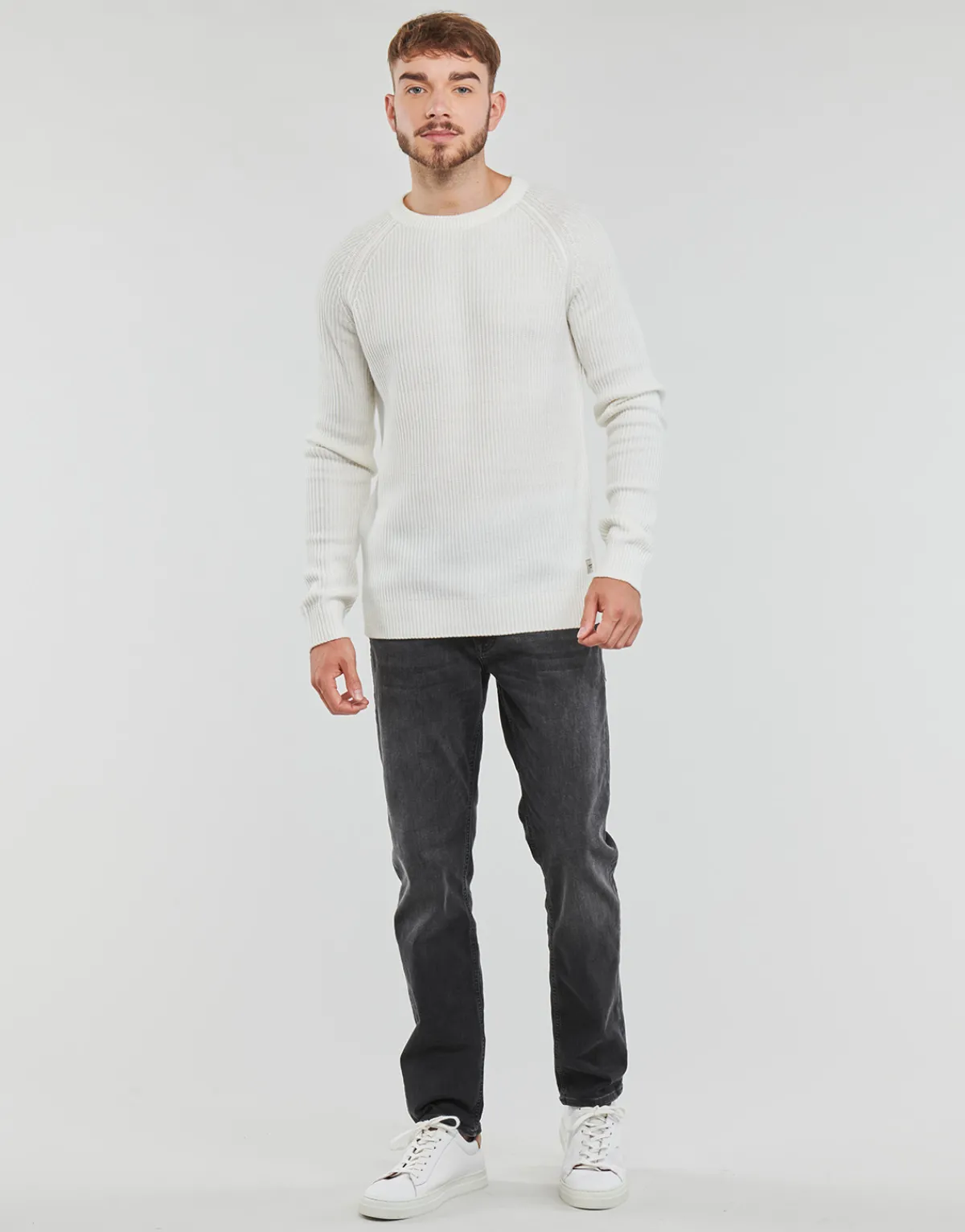 Jack & Jones JJICLARK JJORIGINAL JOS 201-Homme Jeans