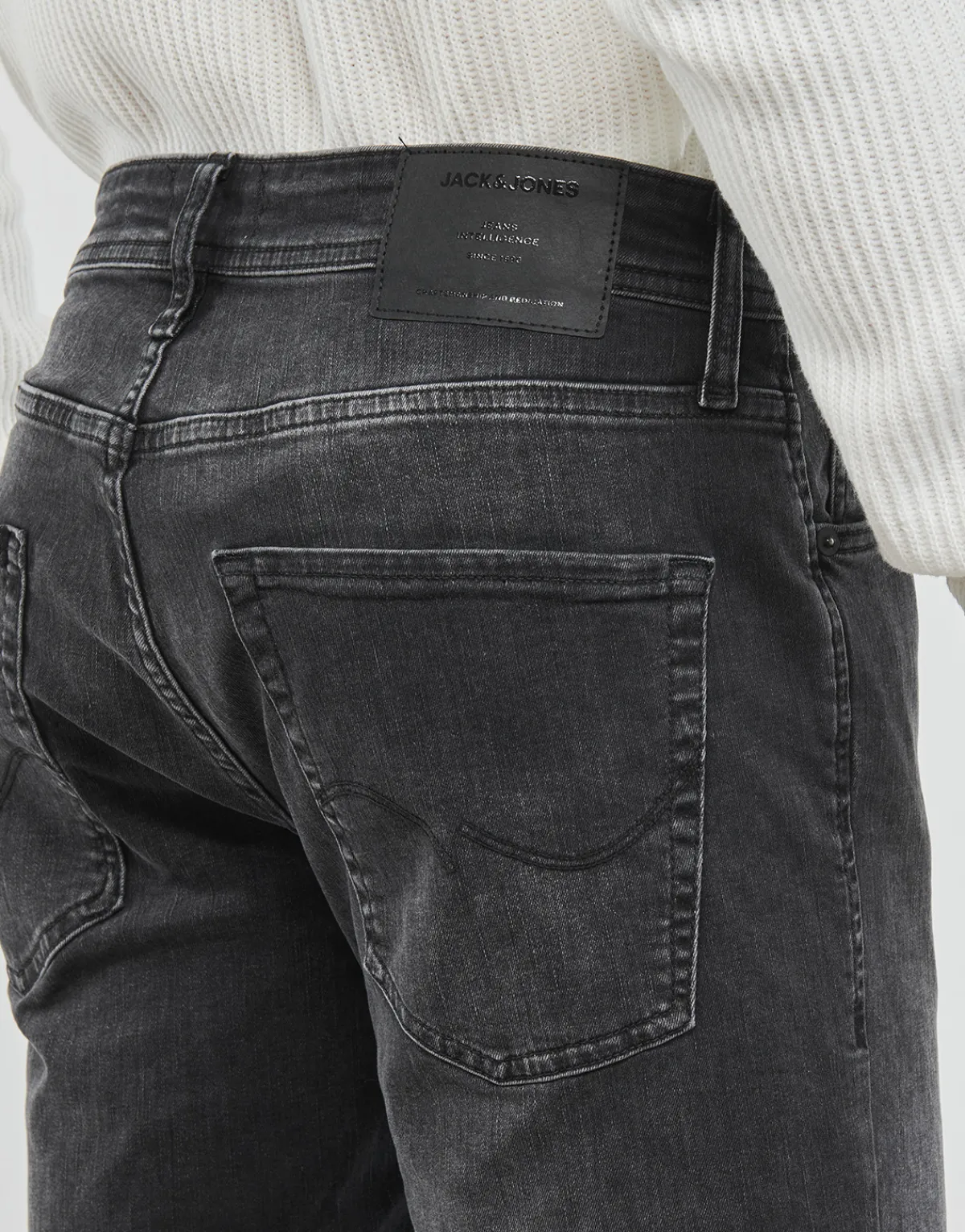 Jack & Jones JJICLARK JJORIGINAL JOS 201-Homme Jeans