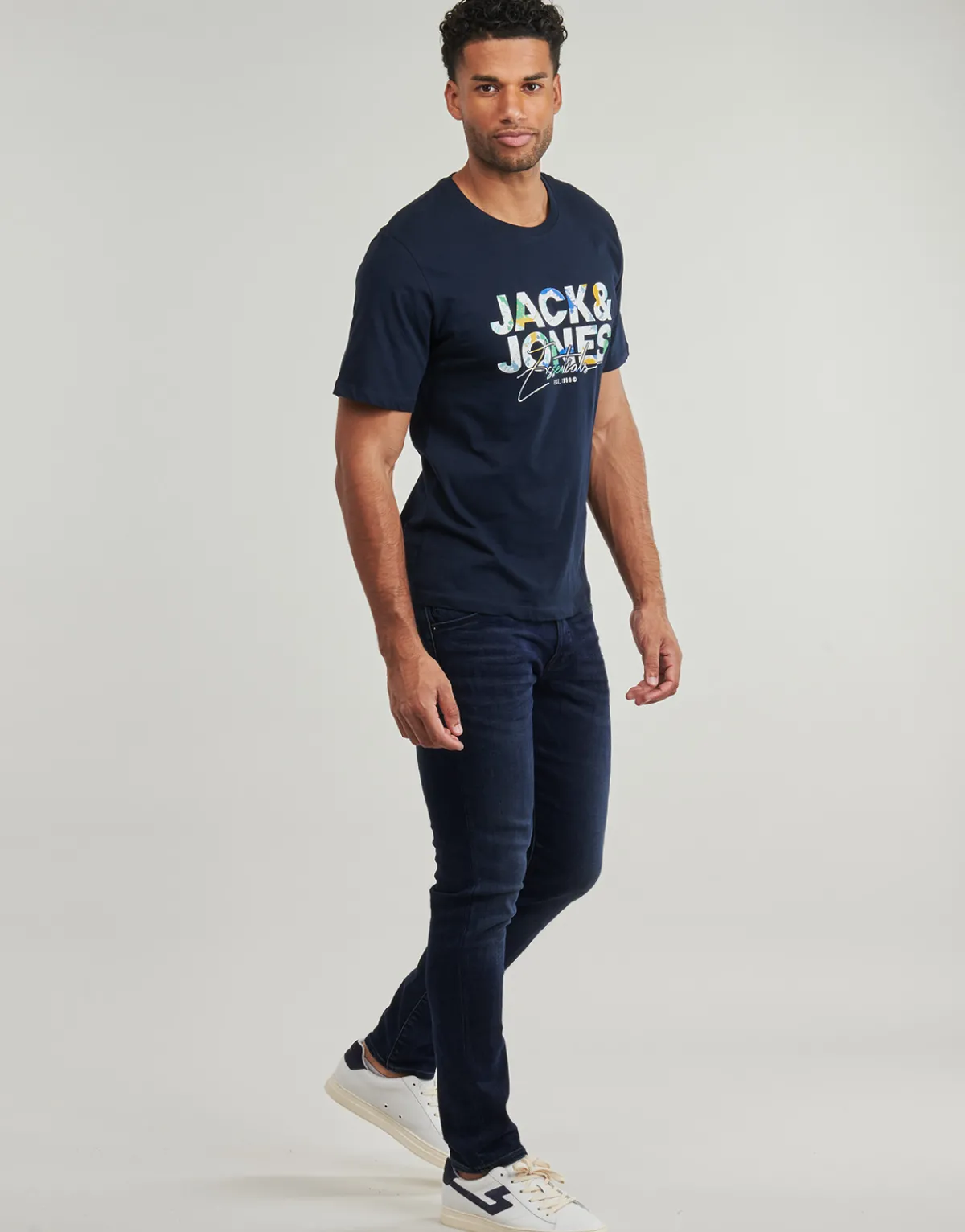 Jack & Jones JJIGLENN JJFOX 50SPS CB 104-Homme Jeans