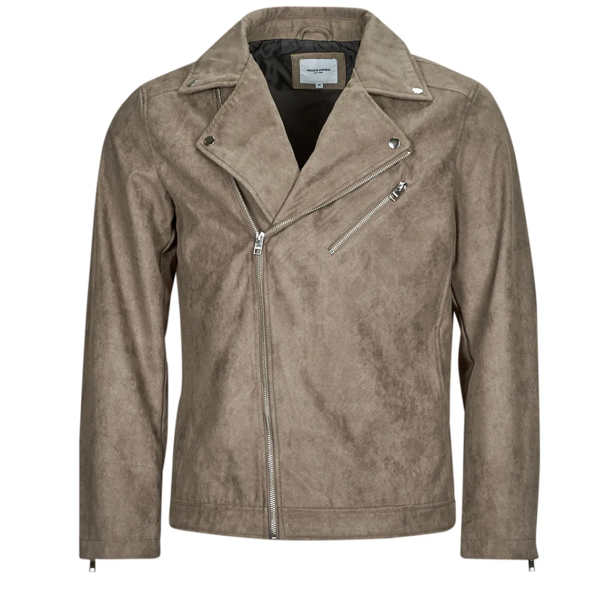 Jack & Jones JJROCKY FAUX SUEDE BIKER JACKET-Homme Vestes