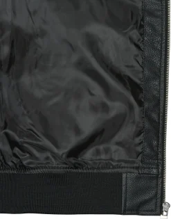 Jack & Jones JJROCKY PU BOMBER-Homme Vestes