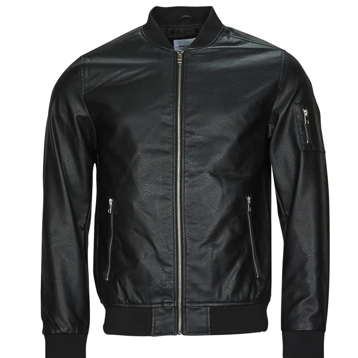 Jack & Jones JJROCKY PU BOMBER-Homme Vestes