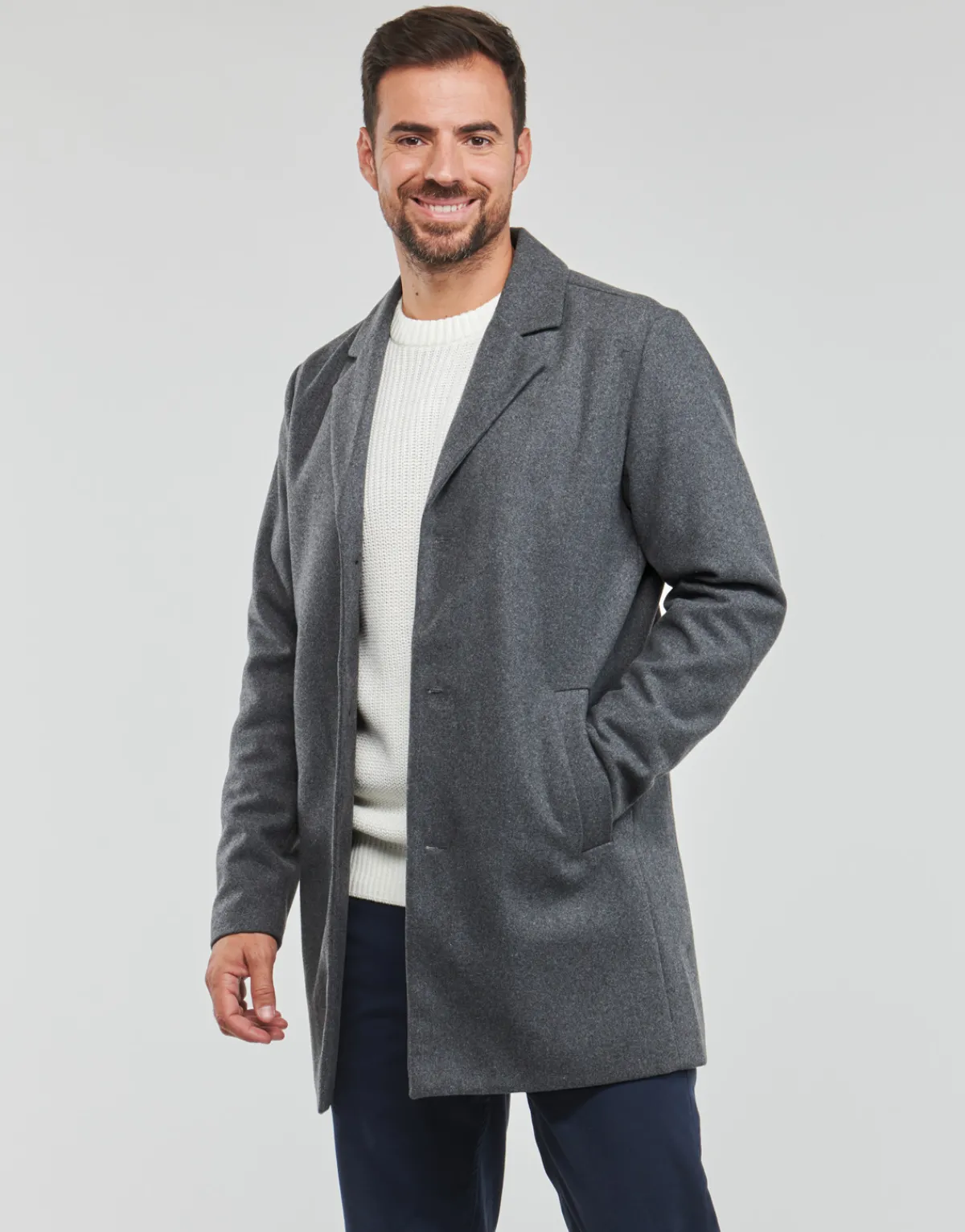 Jack & Jones JJTOMMY WOOL COAT-Homme Manteaux