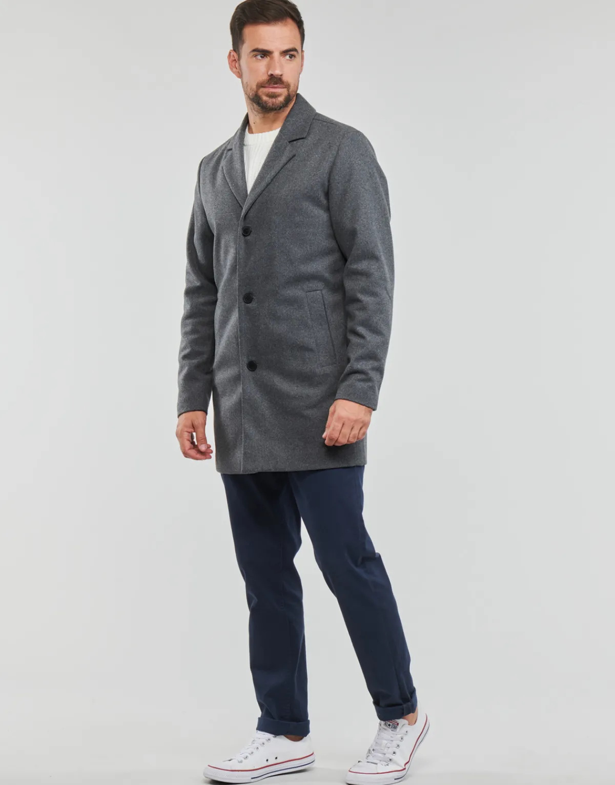 Jack & Jones JJTOMMY WOOL COAT-Homme Manteaux
