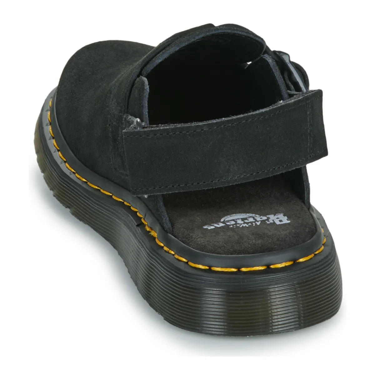 Dr. Martens JORGE II Black E.H SUEDE-Homme Mules / Sabots
