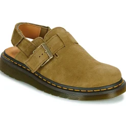 Dr. Martens Jorge Muted Olive Tumbled Nubuck+E.H.Suede-Homme Mules / Sabots