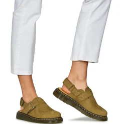 Dr. Martens Jorge Muted Olive Tumbled Nubuck+E.H.Suede-Homme Mules / Sabots