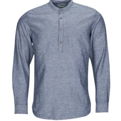 Jack & Jones JPRBLASUMMER HALF PLACKET SHIRT L/S-Homme Chemises