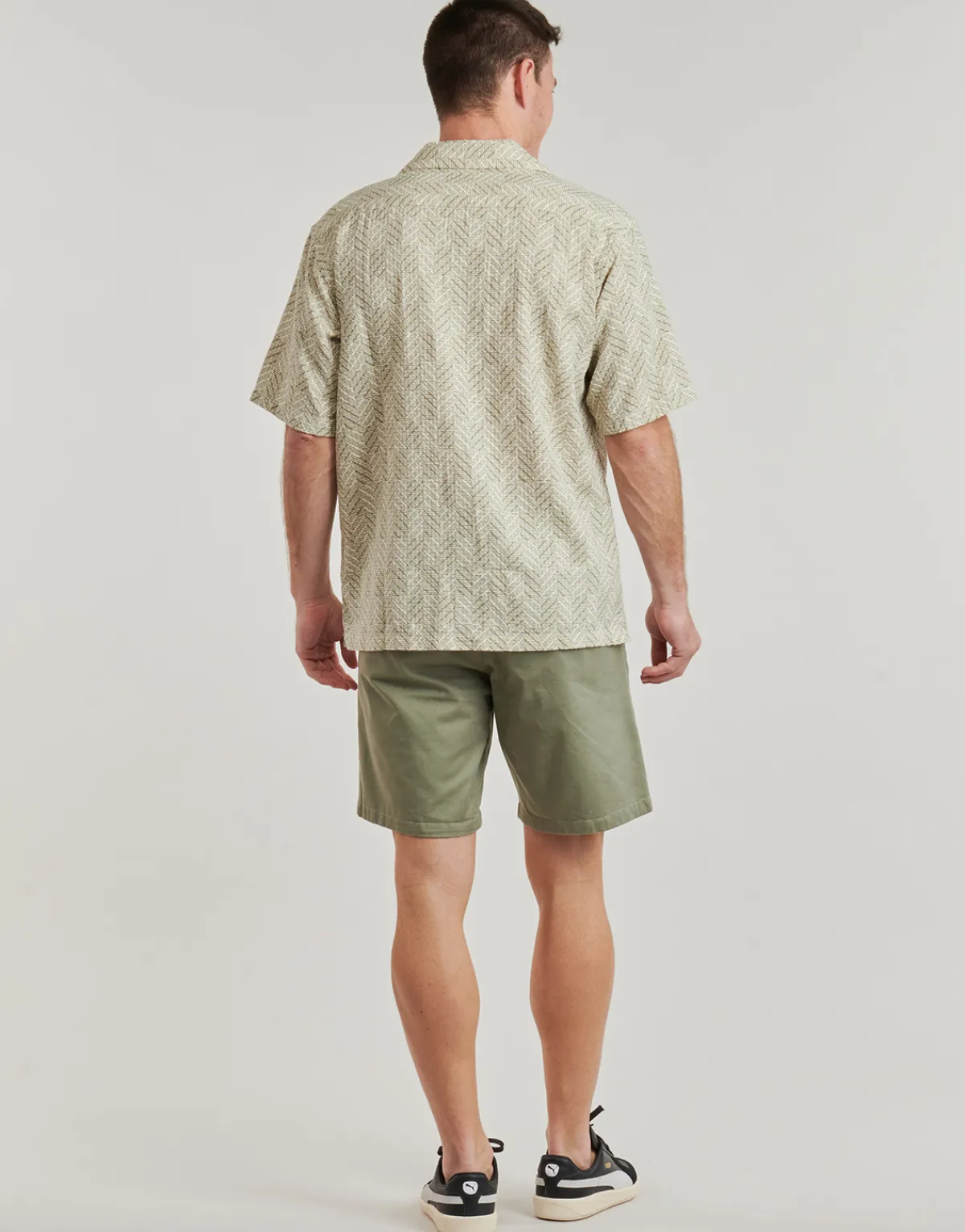 Jack & Jones JPRBLUVINCENT PRINT RESORT S/S SHIRT SN-Homme Chemises