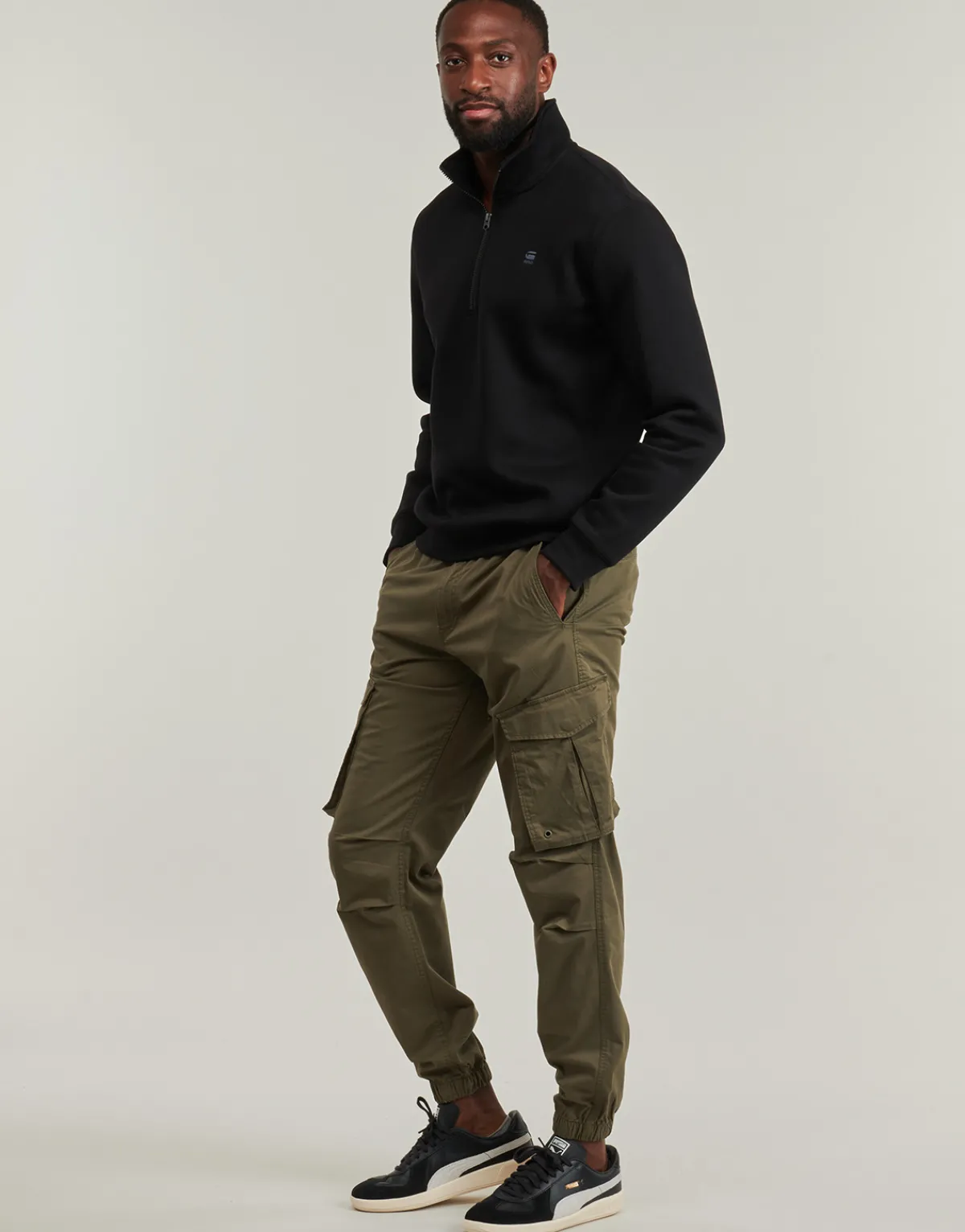 Jack & Jones JPSTKANE NOAH CUFFED CARGO-Homme Pantalons