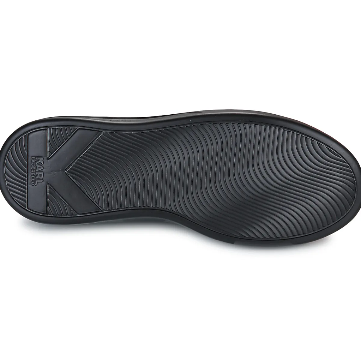 Karl Lagerfeld KAPRI MENS Monogram Emboss Lo-Homme Baskets Mode