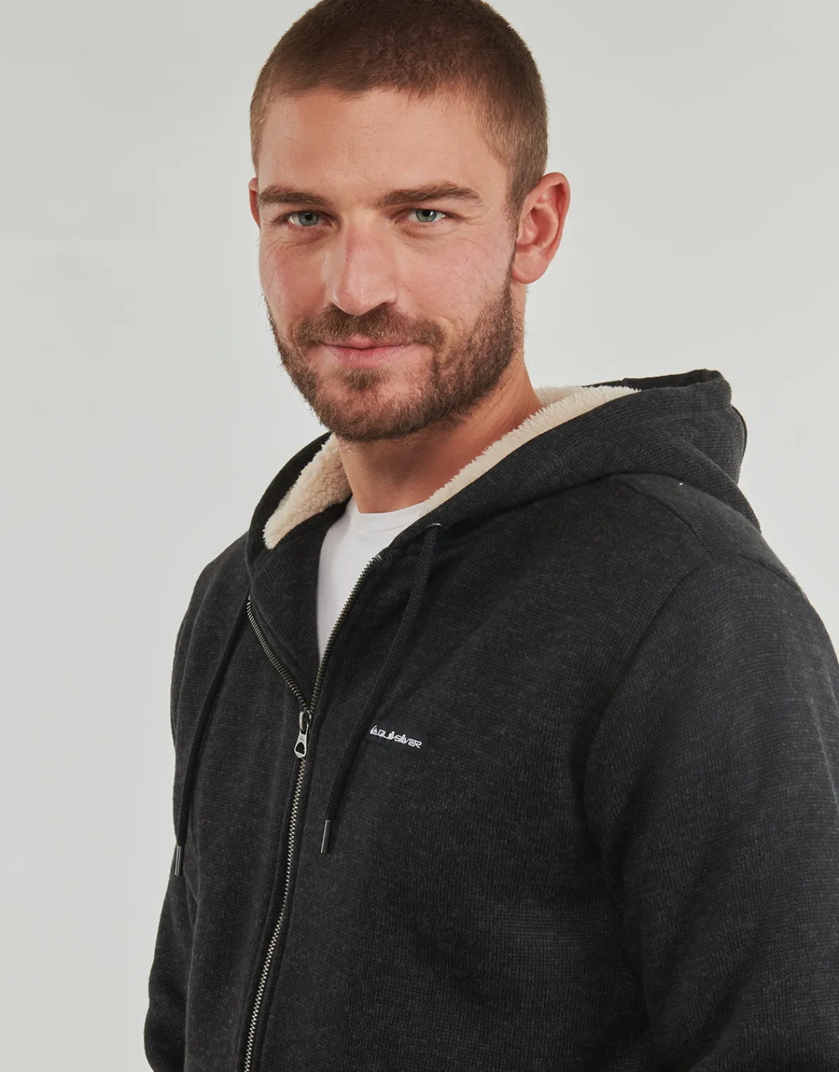 Quiksilver KELLER SHERPA-Homme Sweats & Polaires