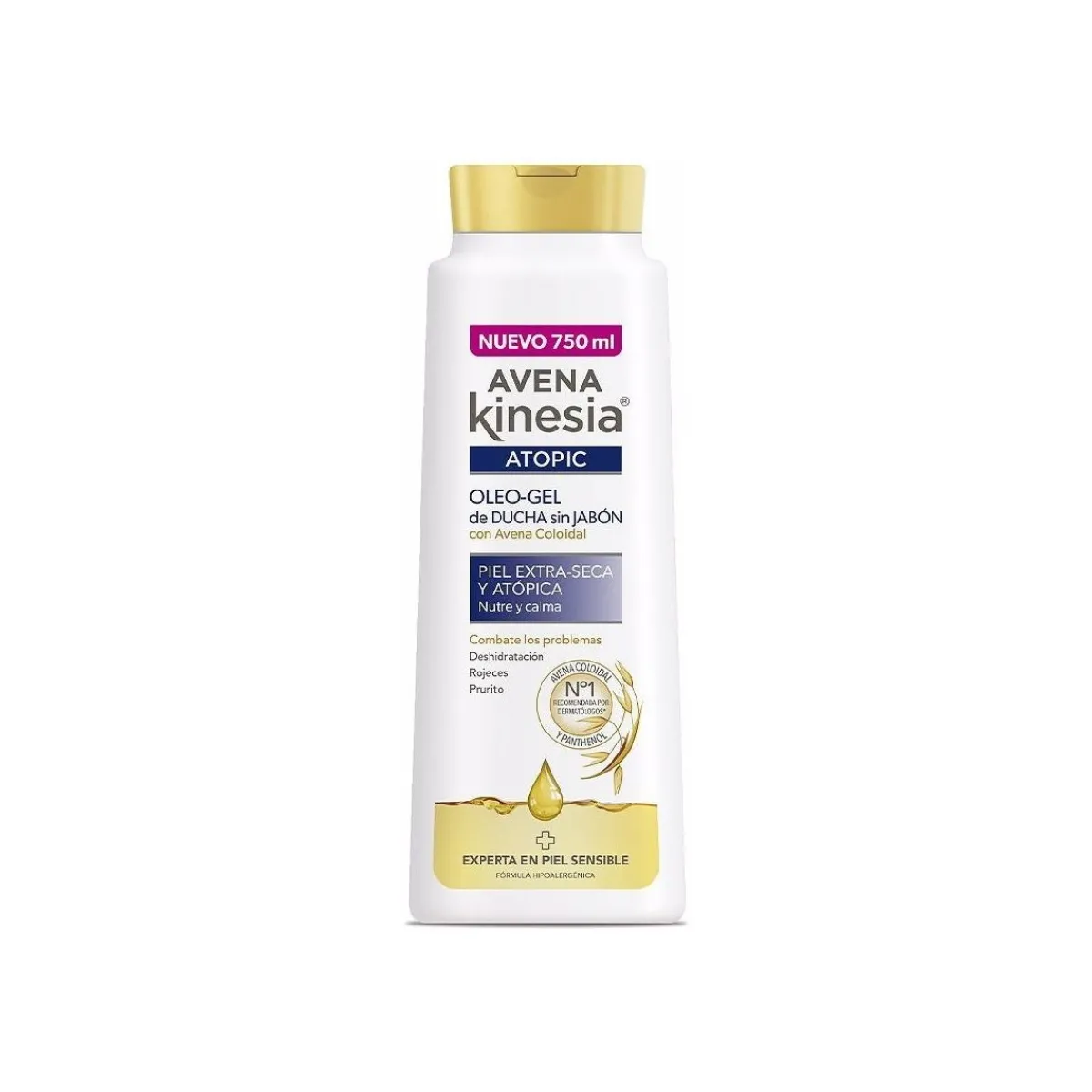 Avena Kinesia Kinesia Avena Topic Gel Douche Oléo-gel-Homme Soins Corps & Bain