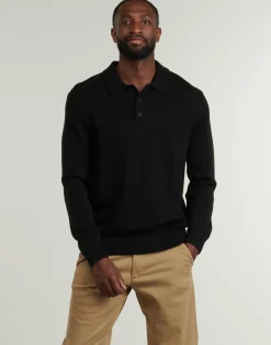 Armani Exchange KNIT POLO-Homme Pulls & Gilets