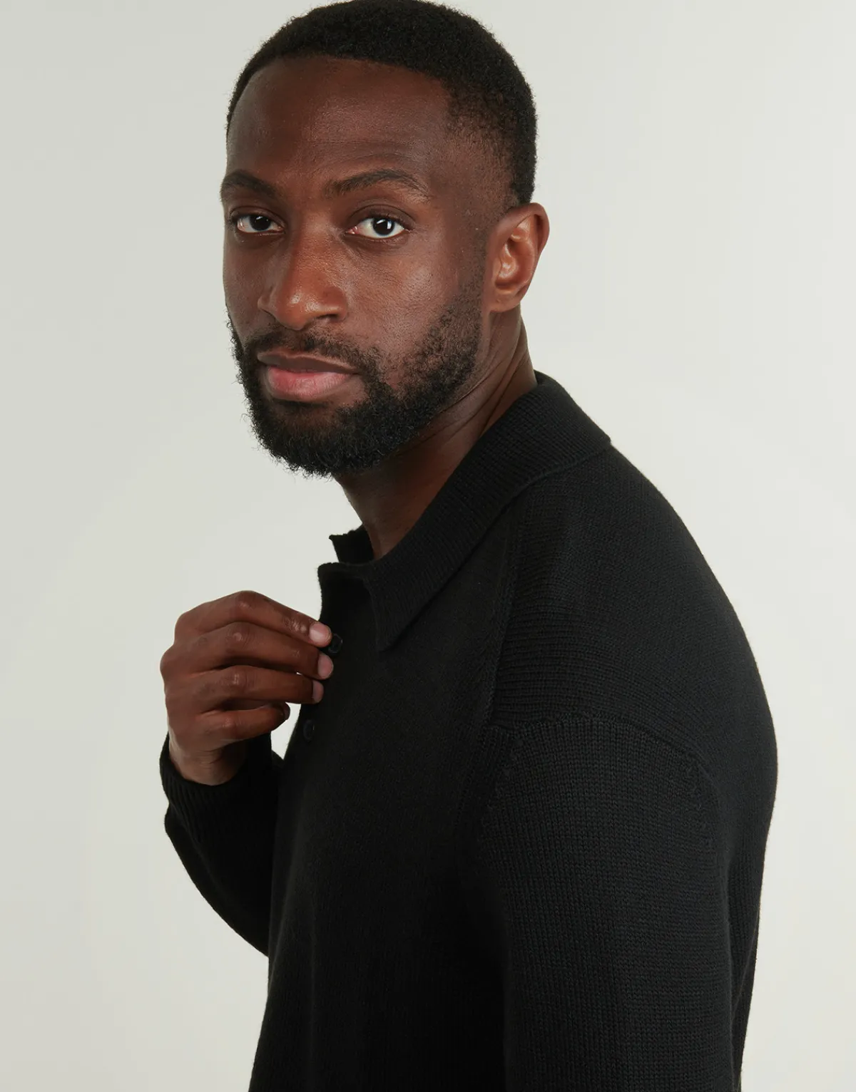 Armani Exchange KNIT POLO-Homme Pulls & Gilets