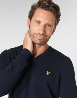 Lyle & Scott KN401VC-Z273-Homme Pulls & Gilets
