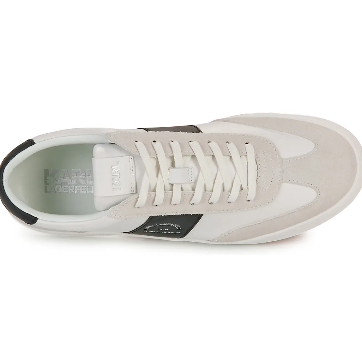 Karl Lagerfeld KOURT III Maison Band Lo Lace-Homme Baskets Mode