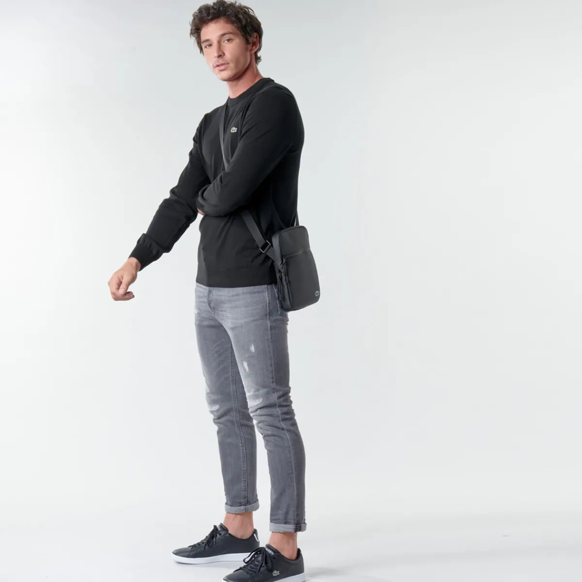 Lacoste LCST MEDIUM-Homme Pochettes / Sacoches