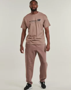 New Balance LINEAR GRAPHIC FLEECE PANT-Homme Joggings & Survêtements